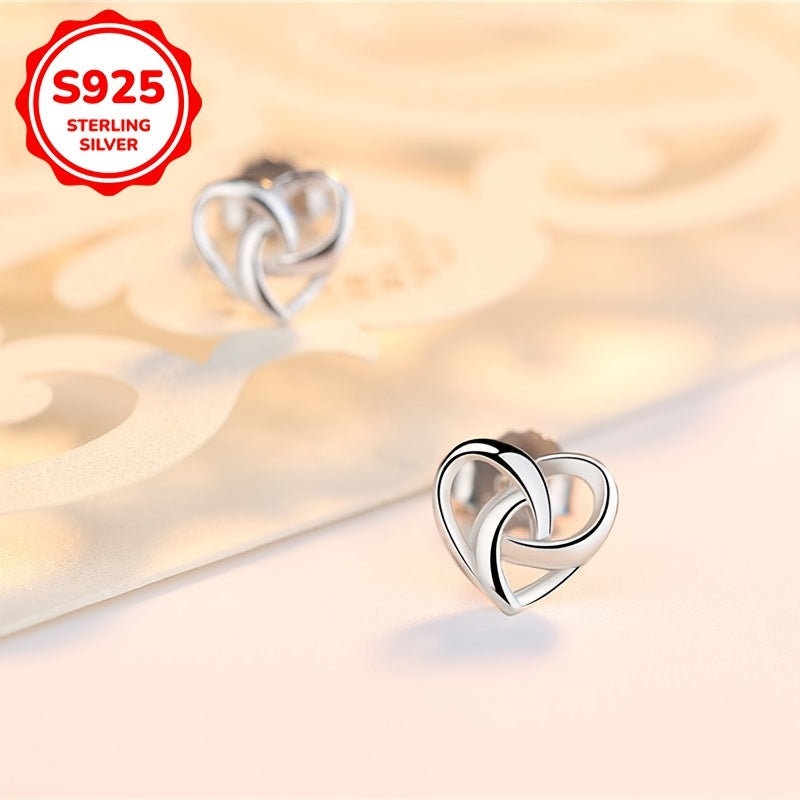 Leilani Heart-shaped Infinite Earrings