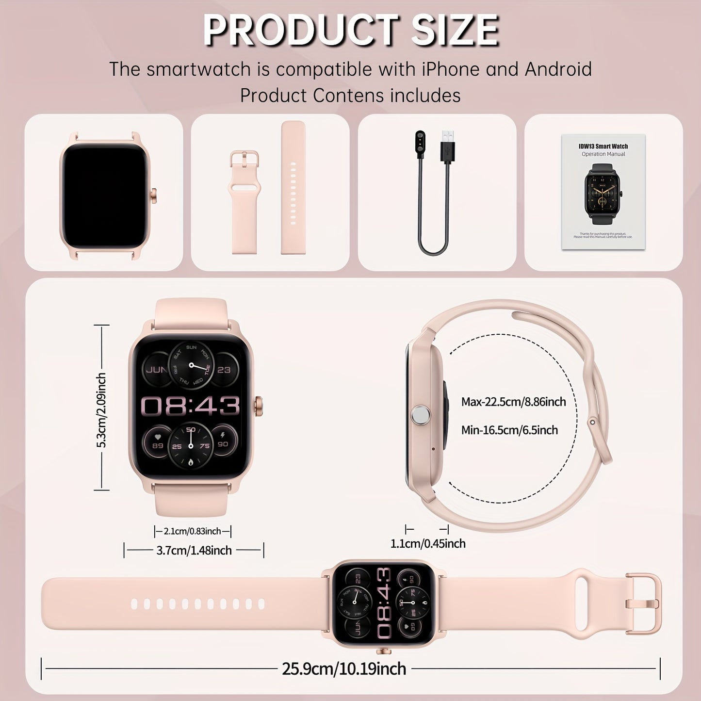 Celene Ladies Smart Watch