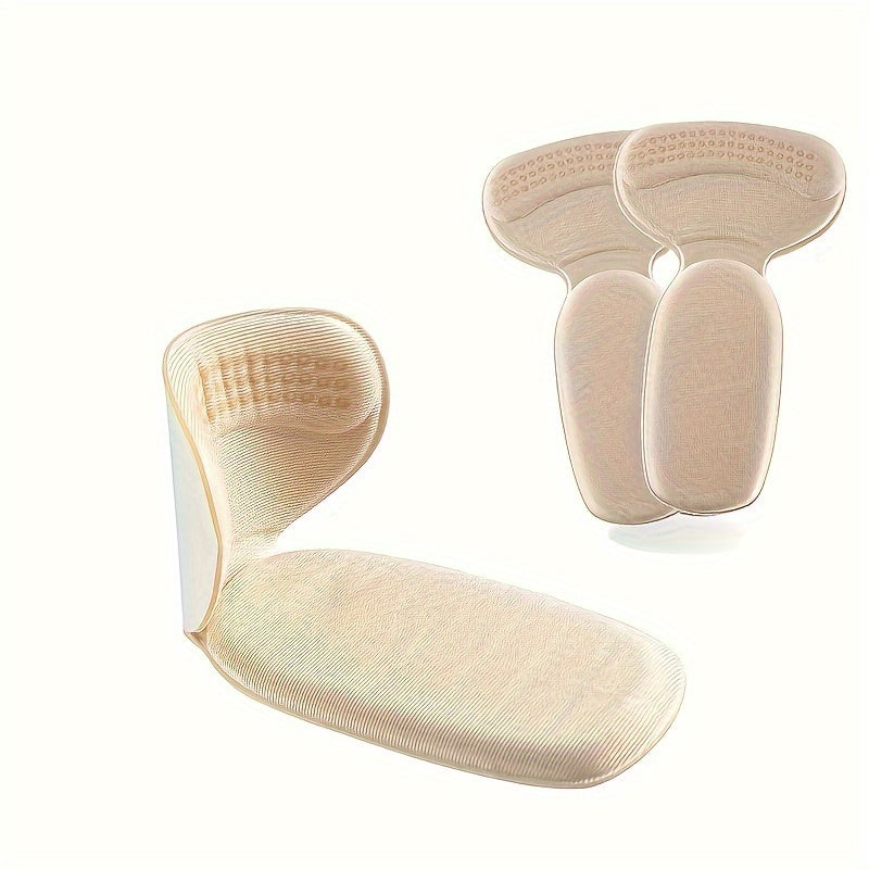 Durable Adjustable Heel Pads with Anti-Slip Stabilizers