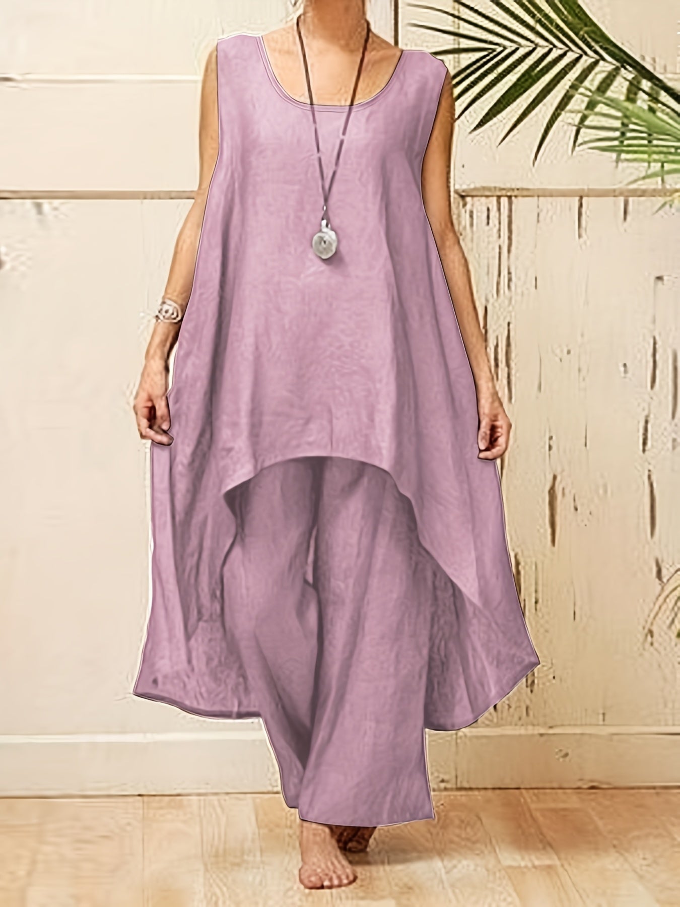Danae Elegant Polyester Ensemble