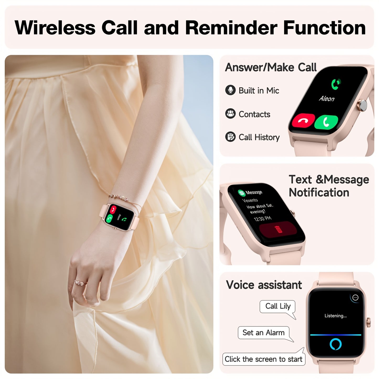 Celene Ladies Smart Watch