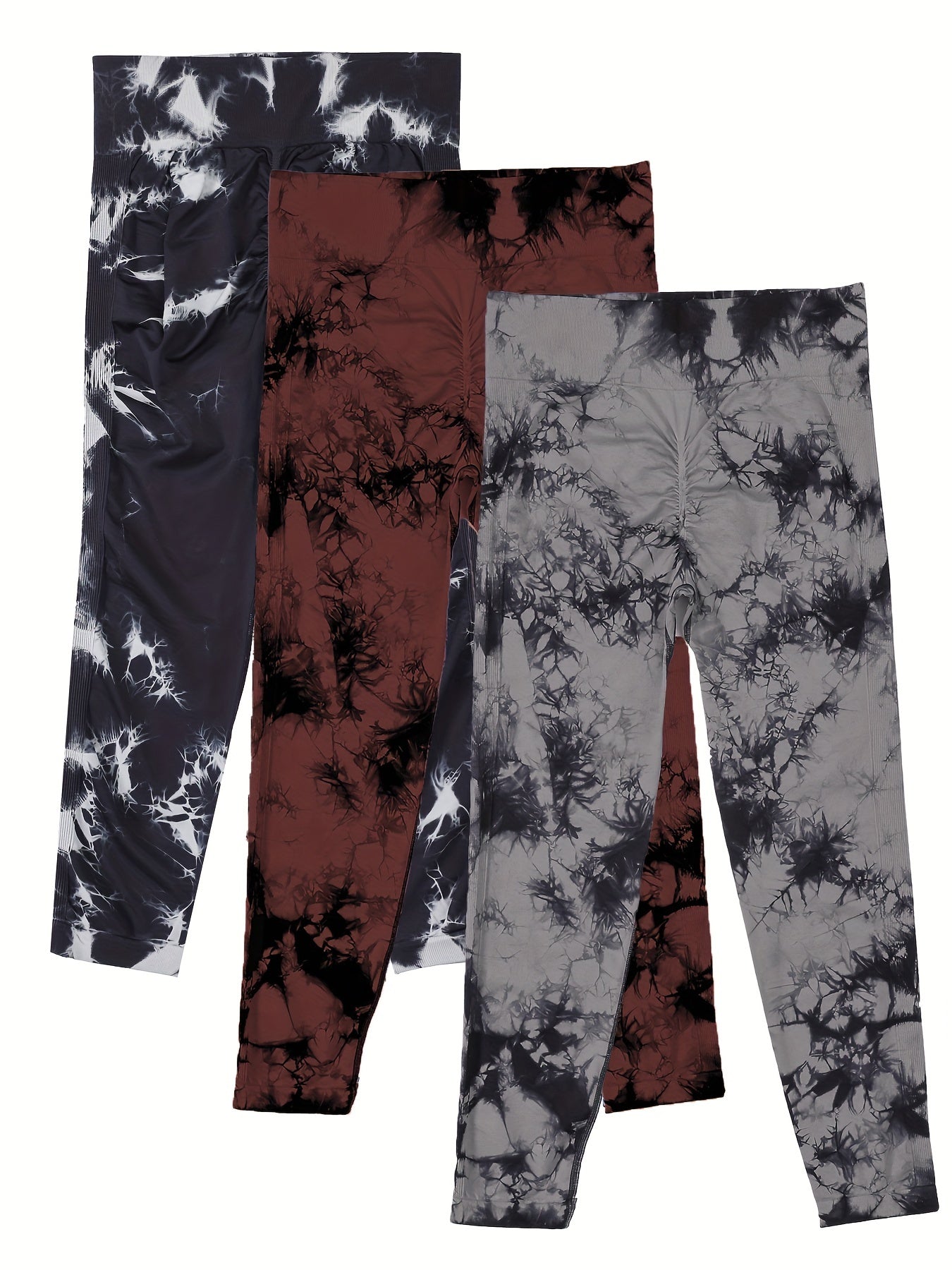 3-Pack Plus Size Sharmin Yoga Pants