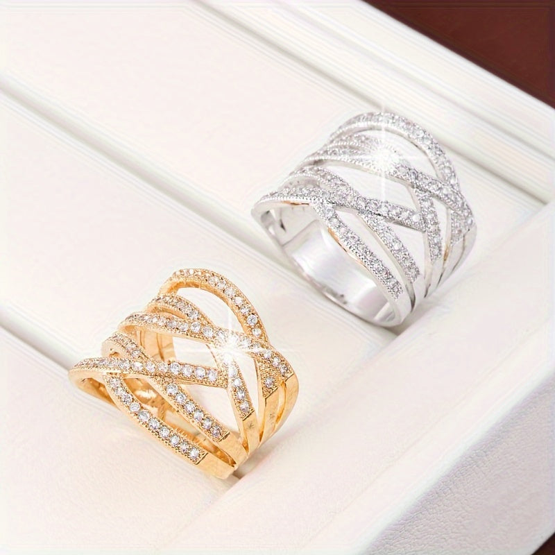 Amara Wide-faced Ring