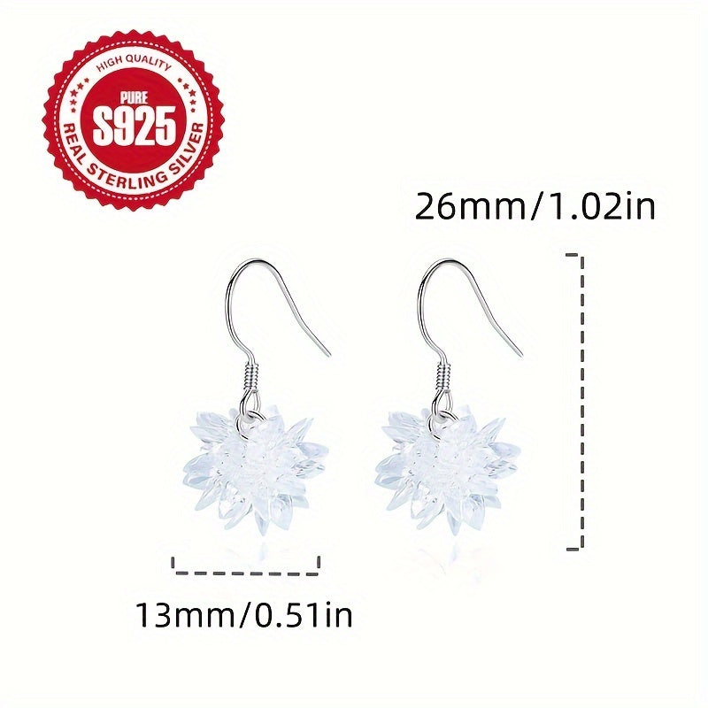 Brooklyn Flower Dangle Earrings