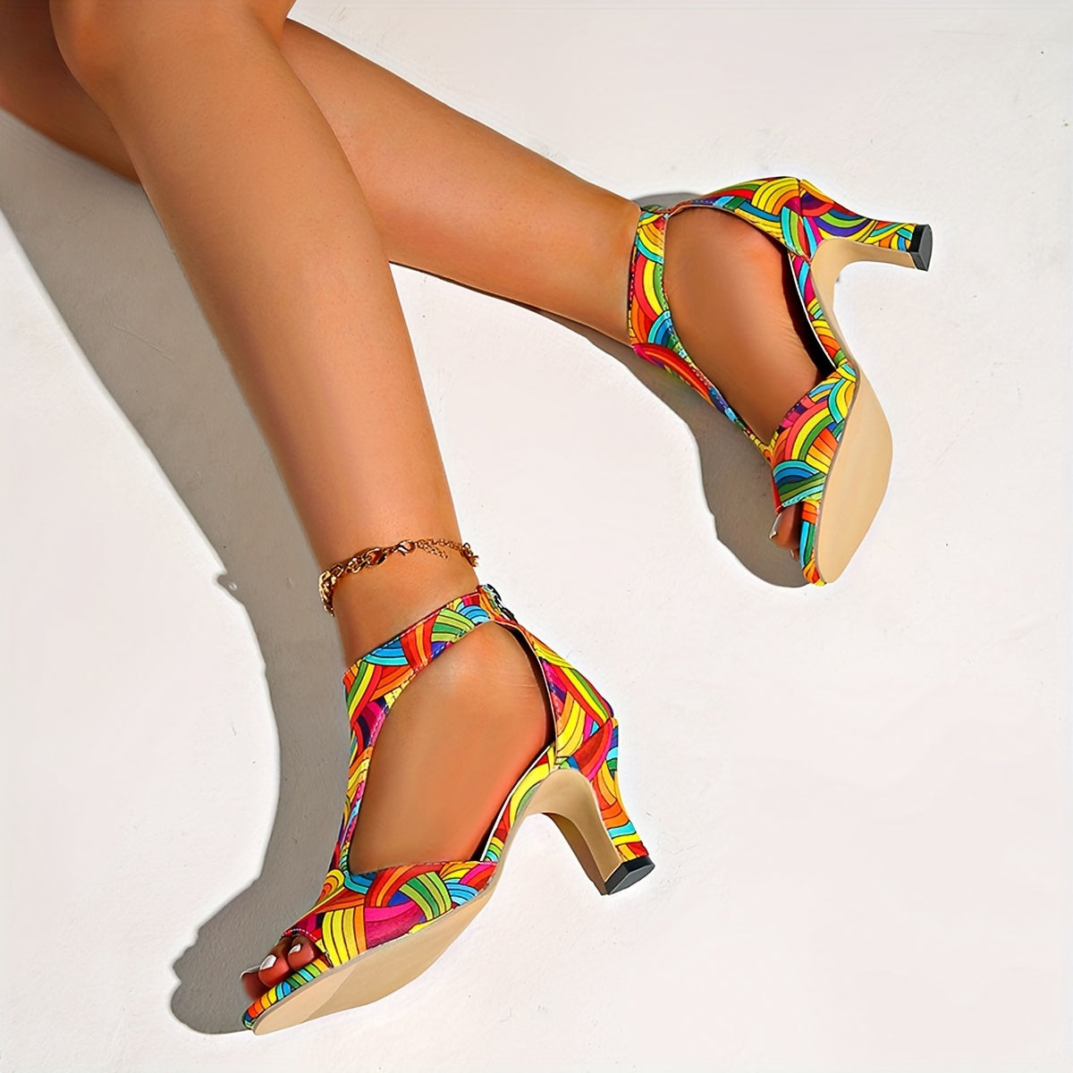Lilli7 Peep-Toe Sandals