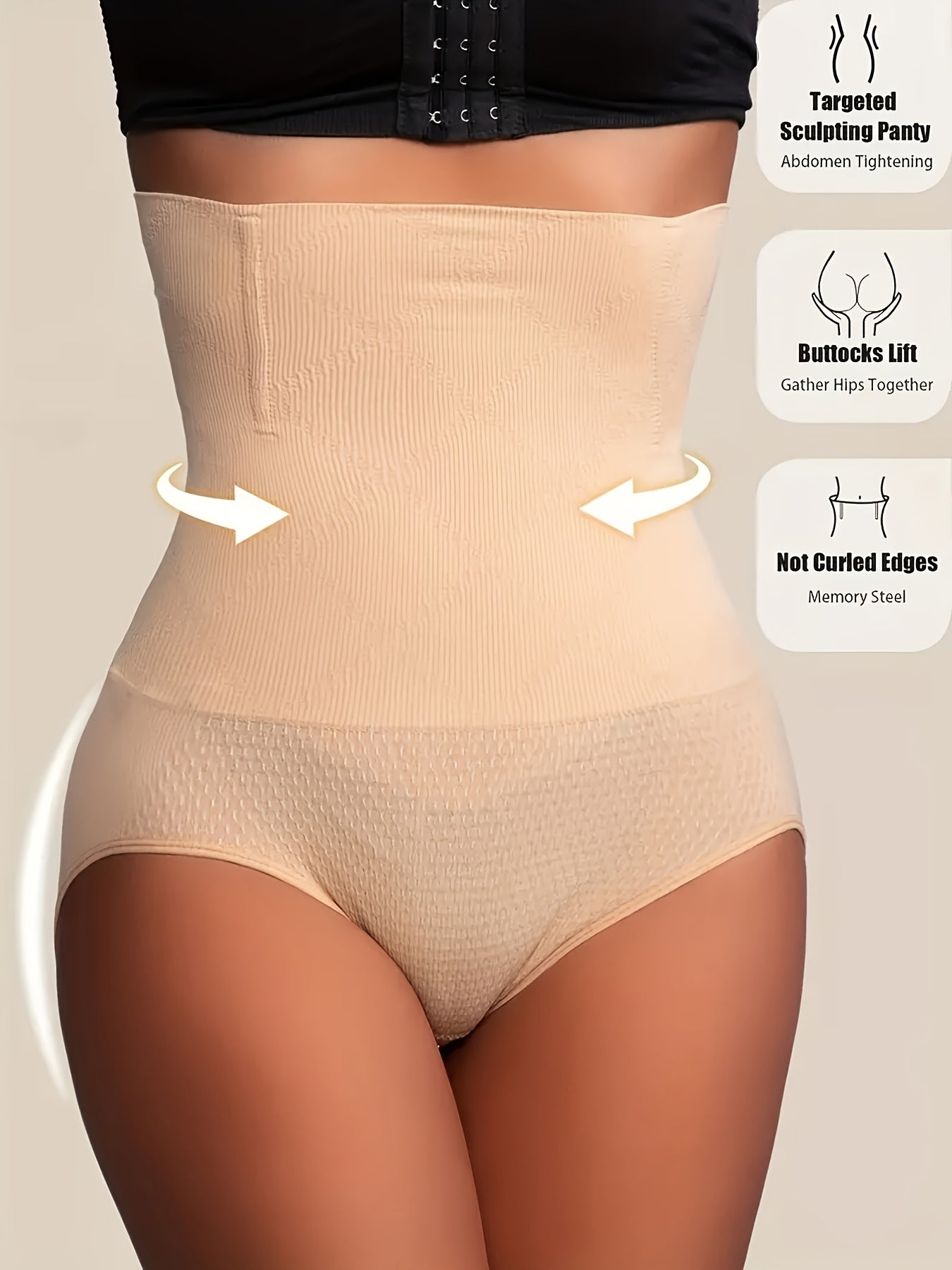 High-Waist Tummy Control Shapewear Panties