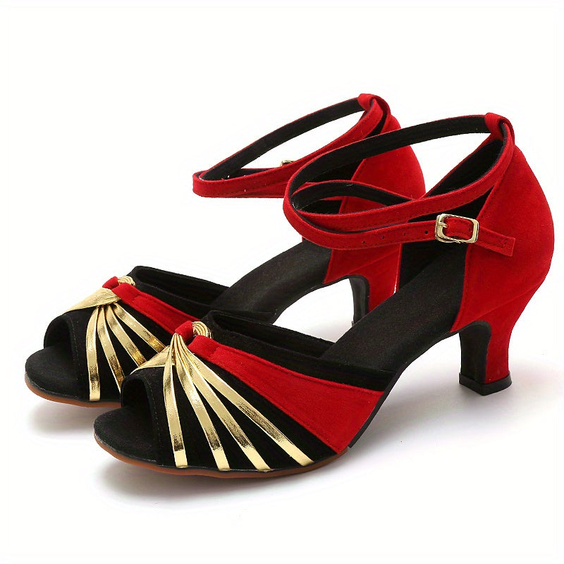 Sassona Latin Dance Sandals