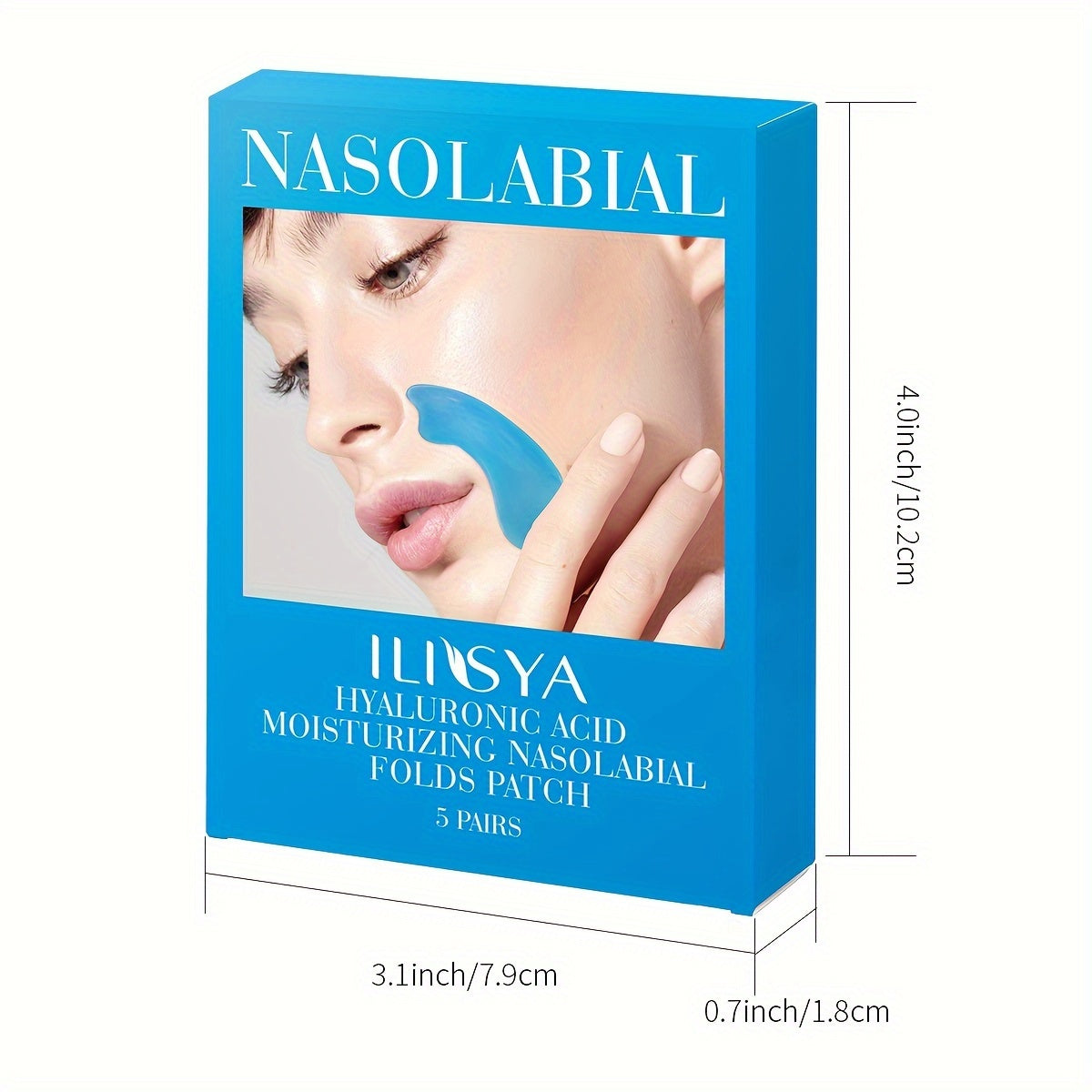 ILISYA Hyaluronic Acid Nasolabial Folds Patches