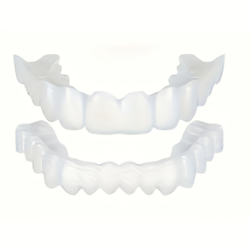 Comfortable White Denture Veneers