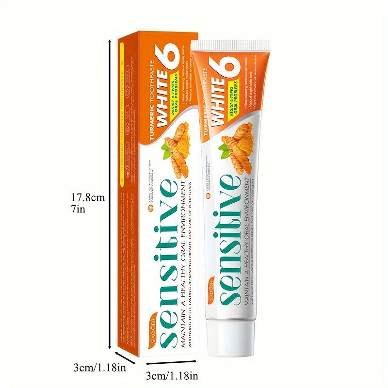Natural Turmeric Toothpaste, 100gm