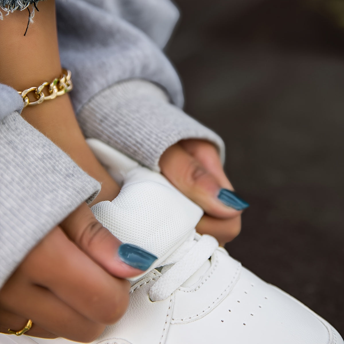 Faux Flat Sneakers