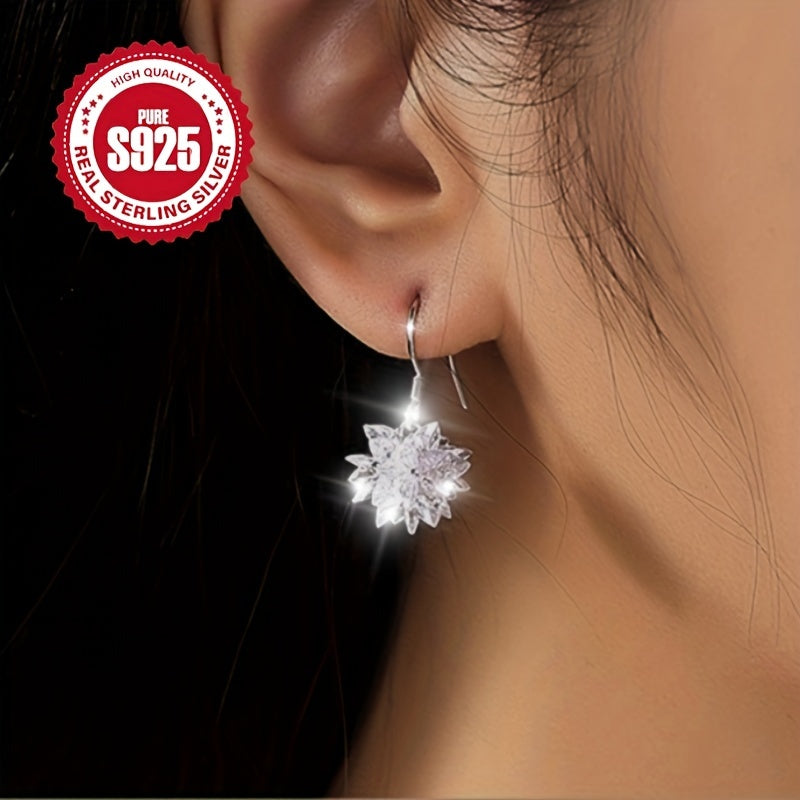 Brooklyn Flower Dangle Earrings