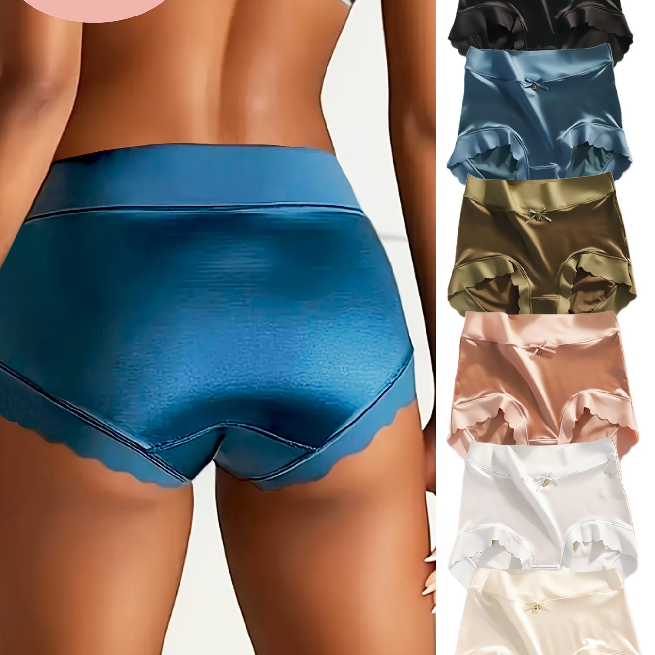 Eve High-Waist Stretchy Elastic Panties