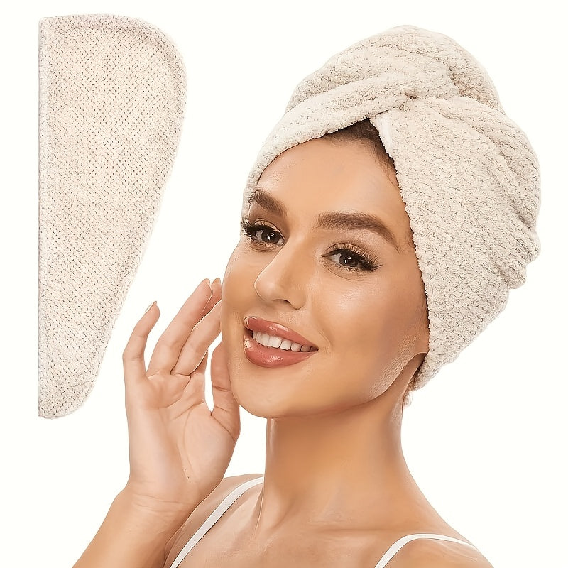 Microfiber Bathroom Hair Dryer Cap