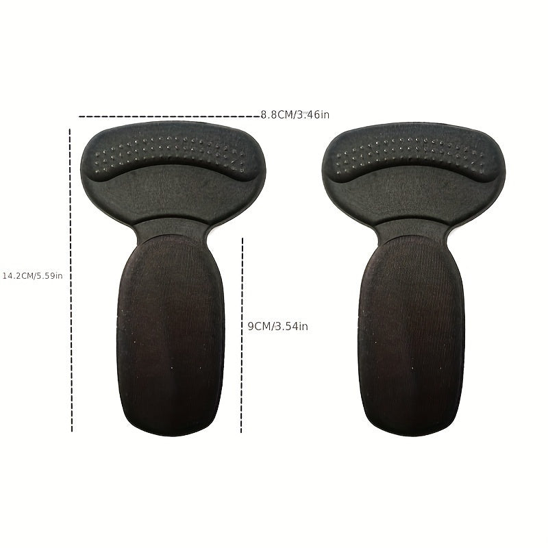 Durable Adjustable Heel Pads with Anti-Slip Stabilizers
