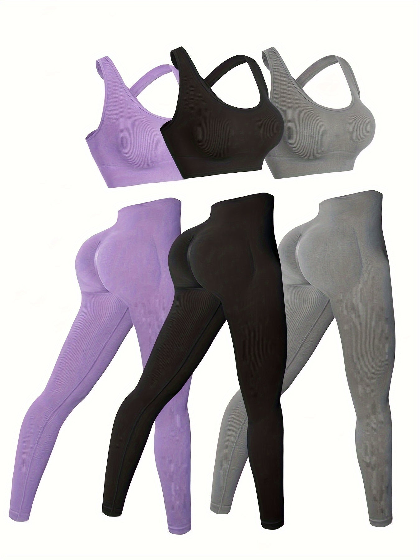 3pack Ithaca Yoga Leggings Set