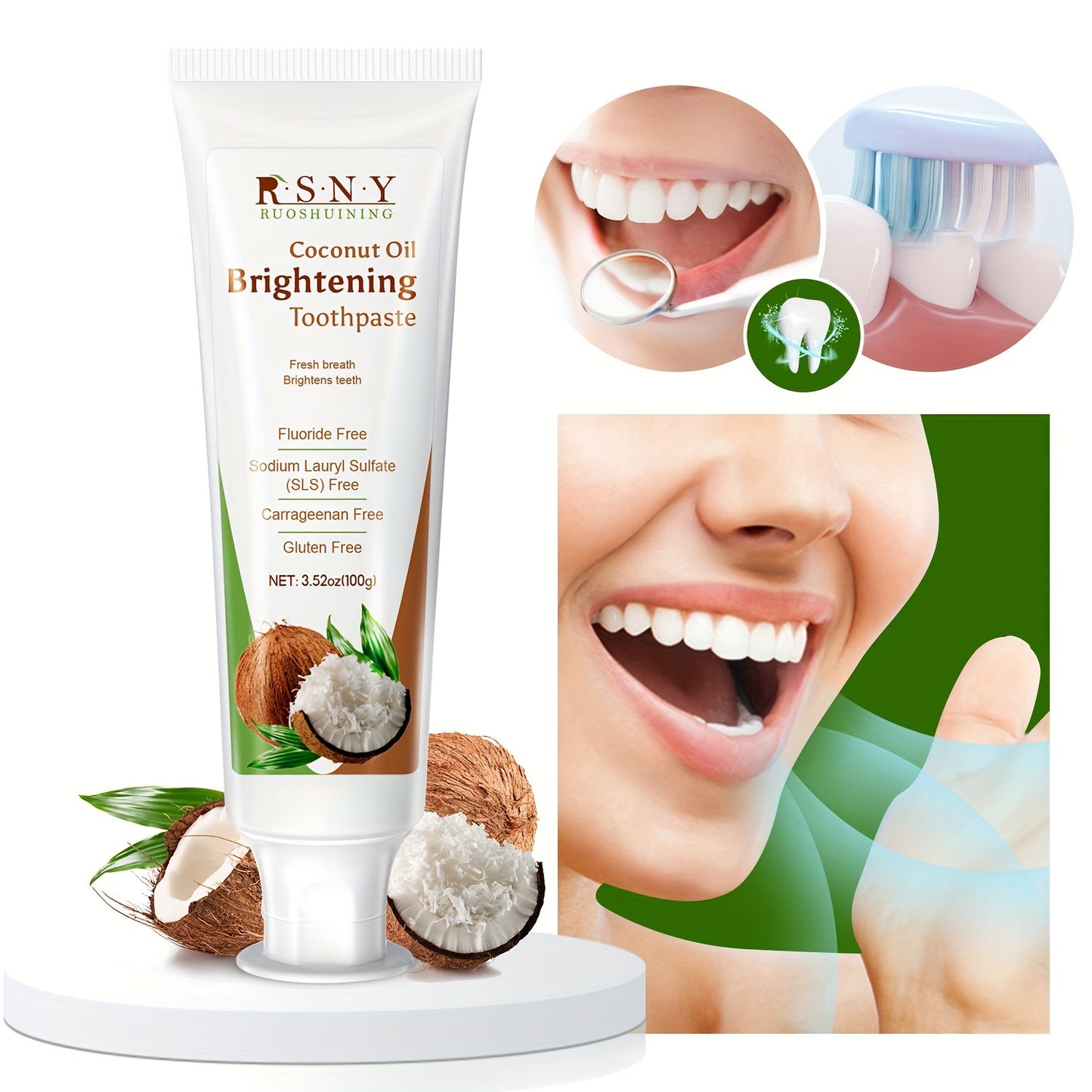 Coconut Oil Toothpaste