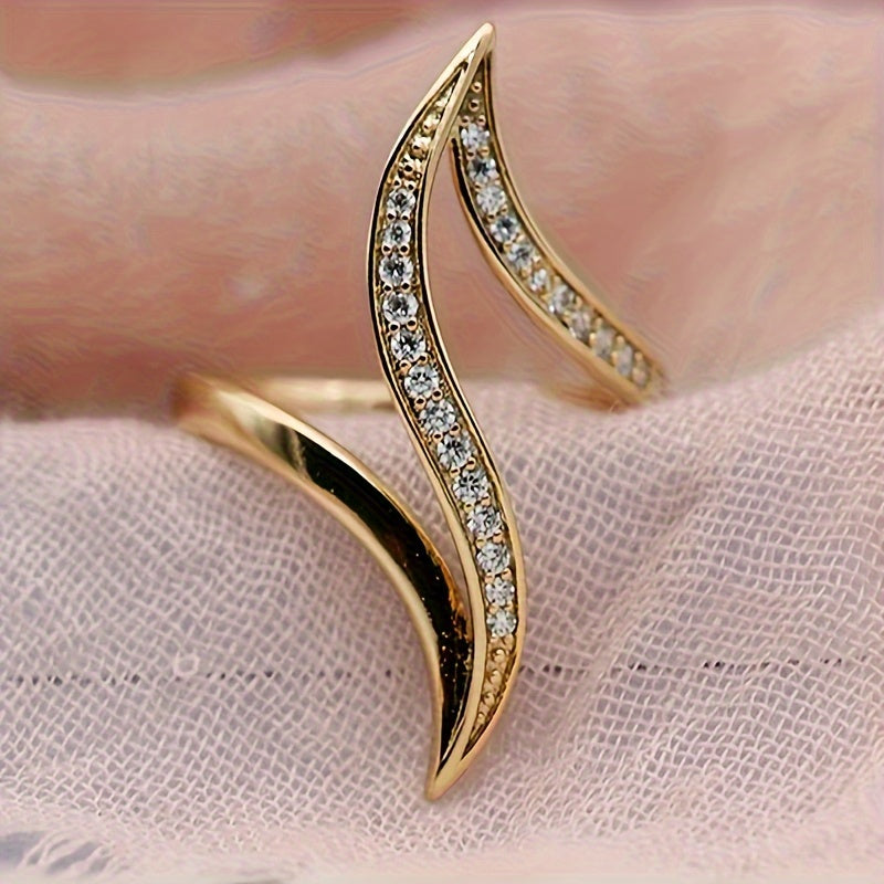 Nevaeh 18K Gold-Plated Ring