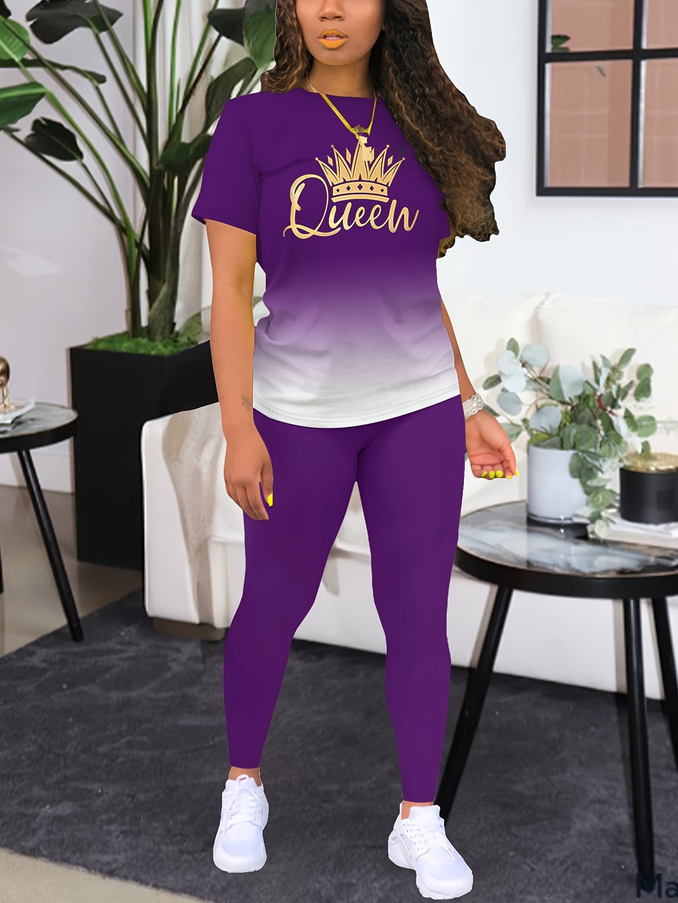 Queen Crown, Gradient Activewear