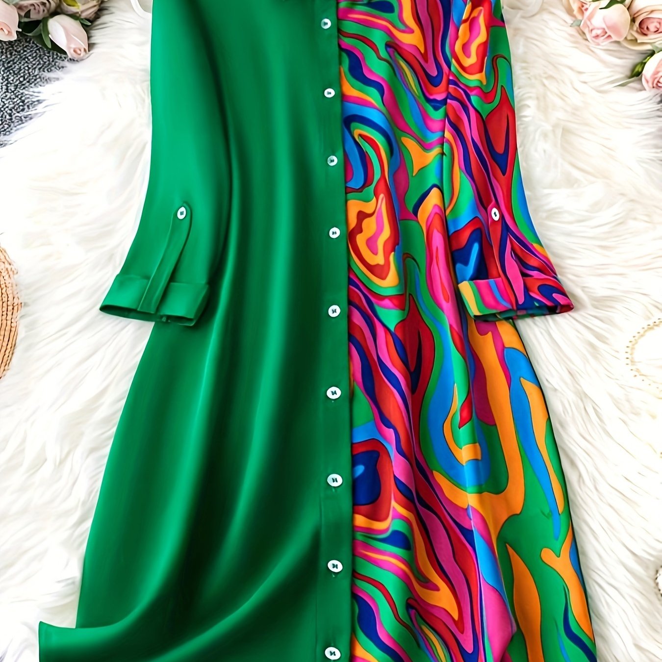Polyxeni Elegant Shirt Dress