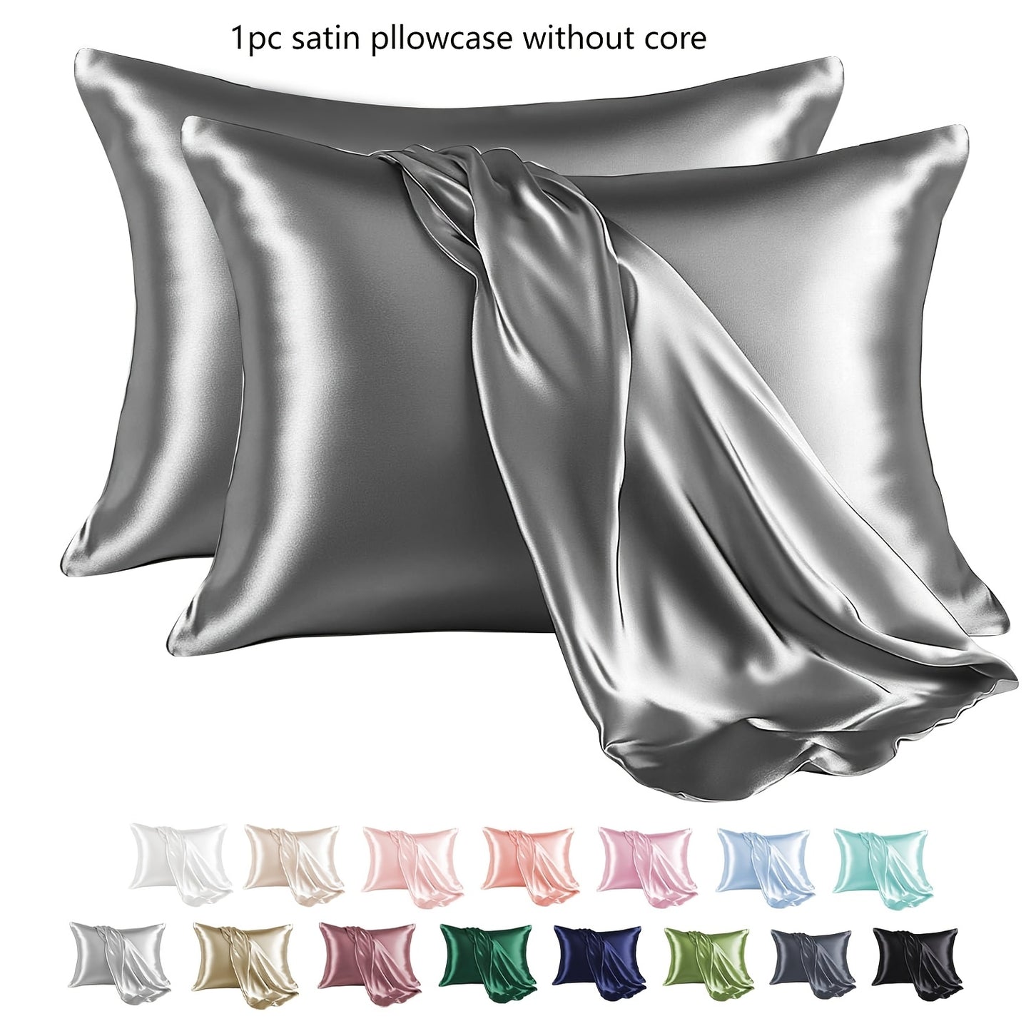 Luxurious Soft 1pc Satin Pillowcase