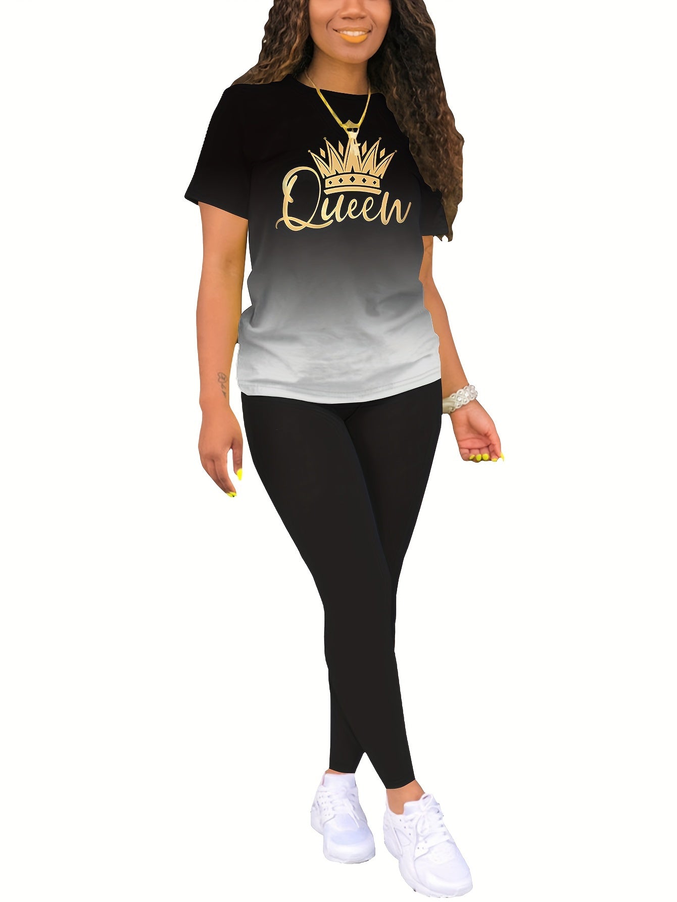 Queen Crown, Gradient Activewear