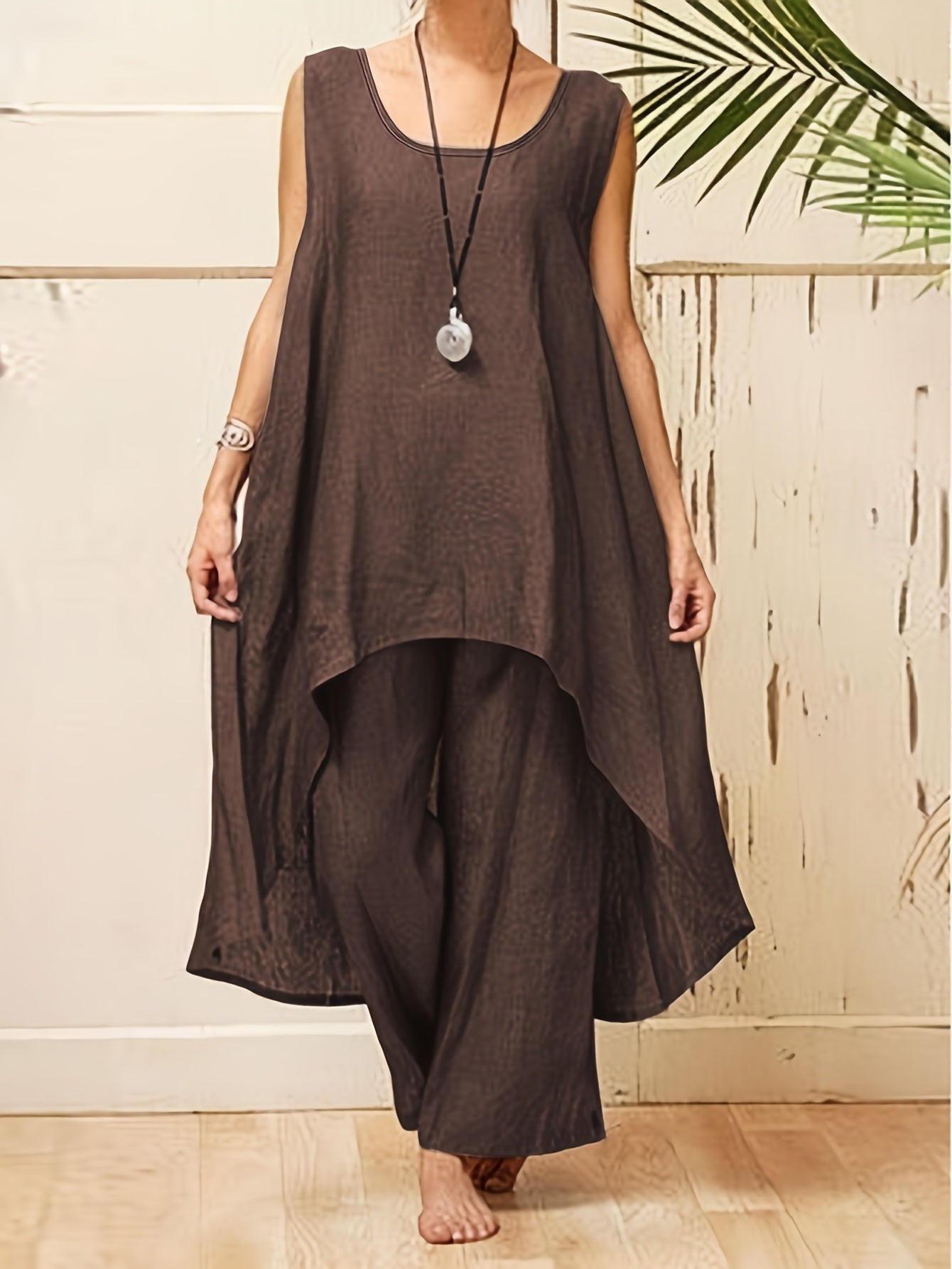 Danae Elegant Polyester Ensemble