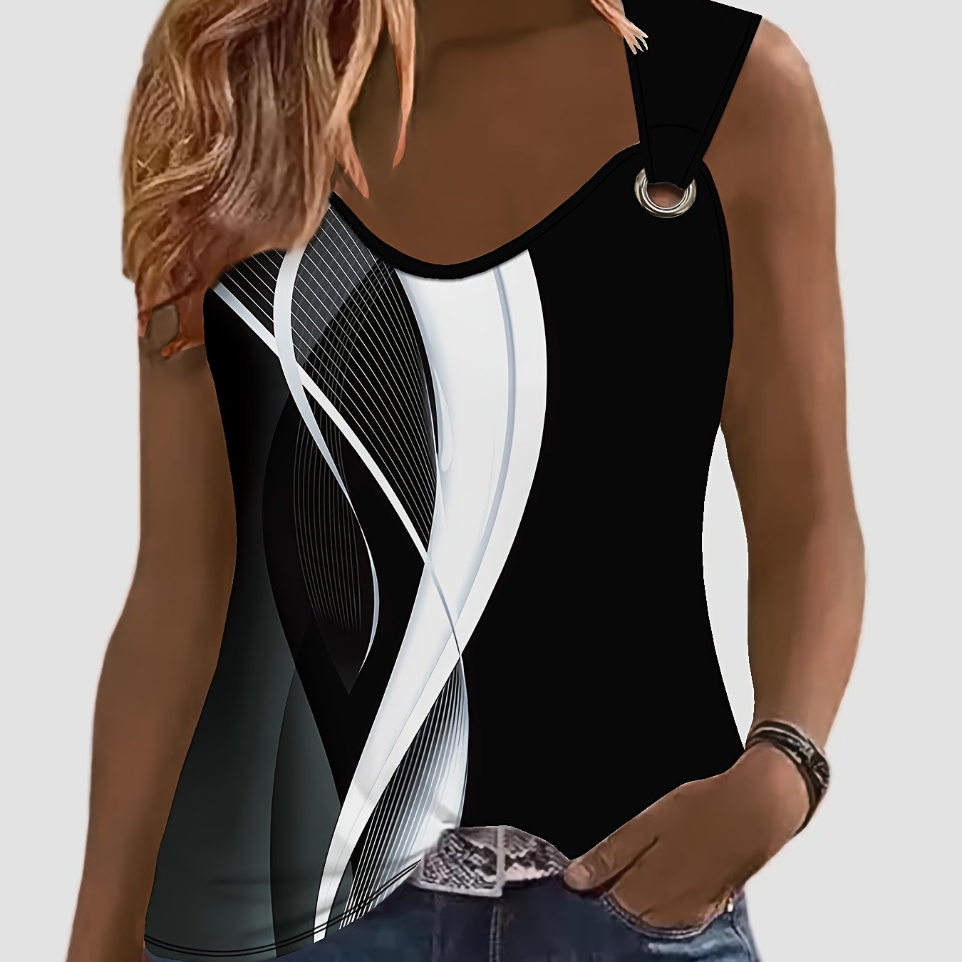 Madelyn V-neck Tank Top