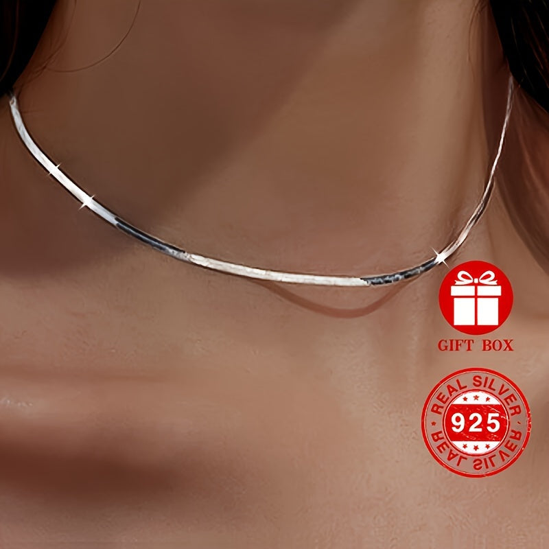 Brayan Chain Fashion Silvery Necklace