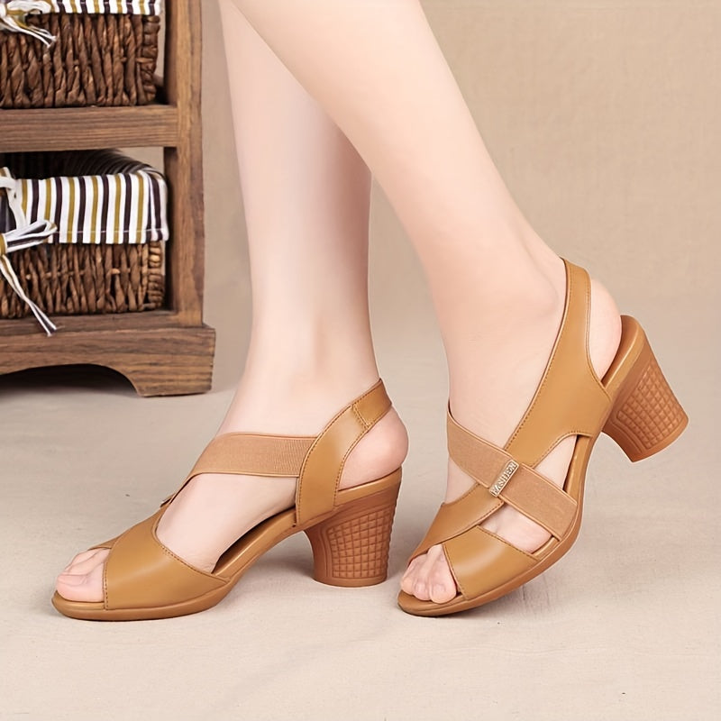 Xenia2 Mid-Heel Sandals