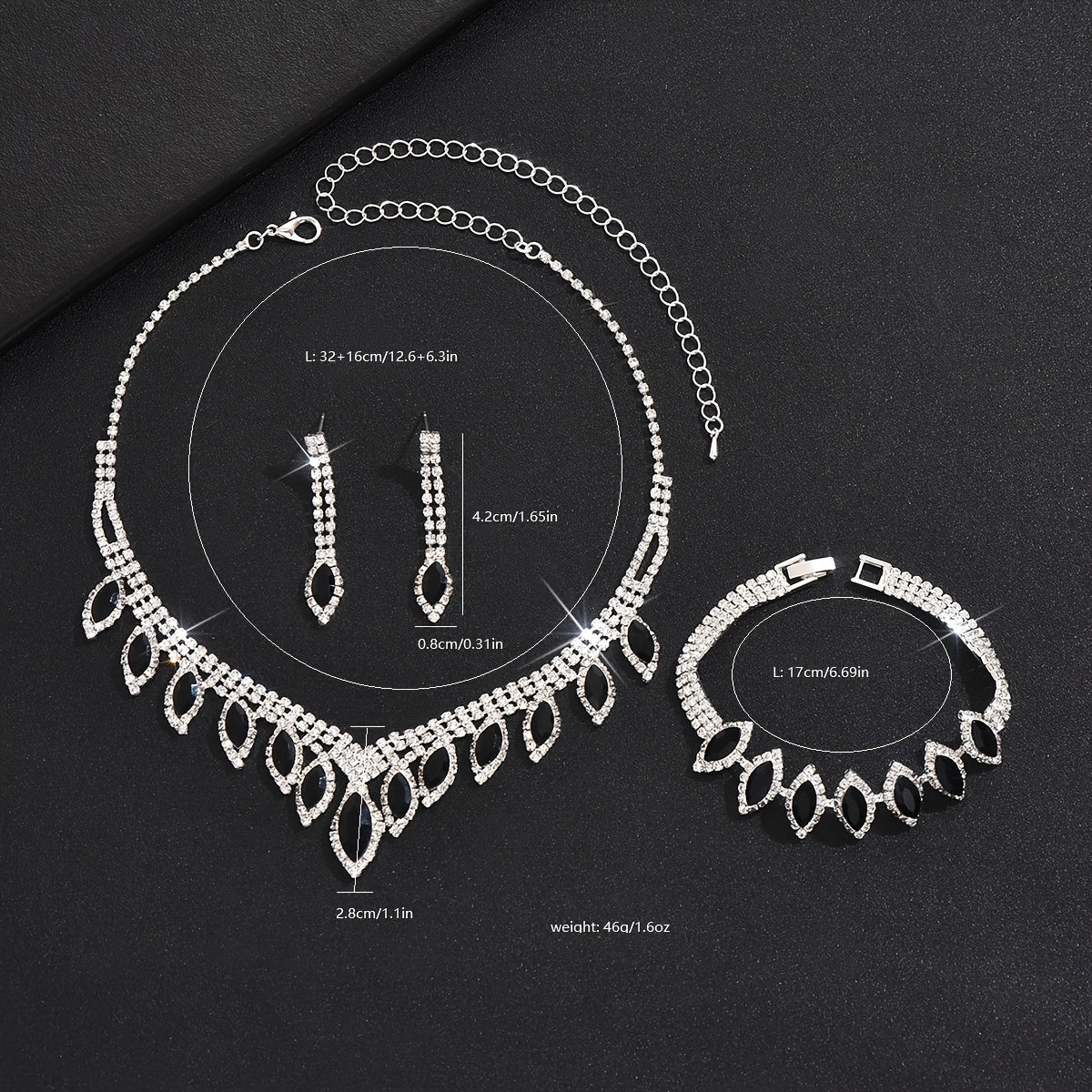 Alaia Bridal Wedding Jewelry Set