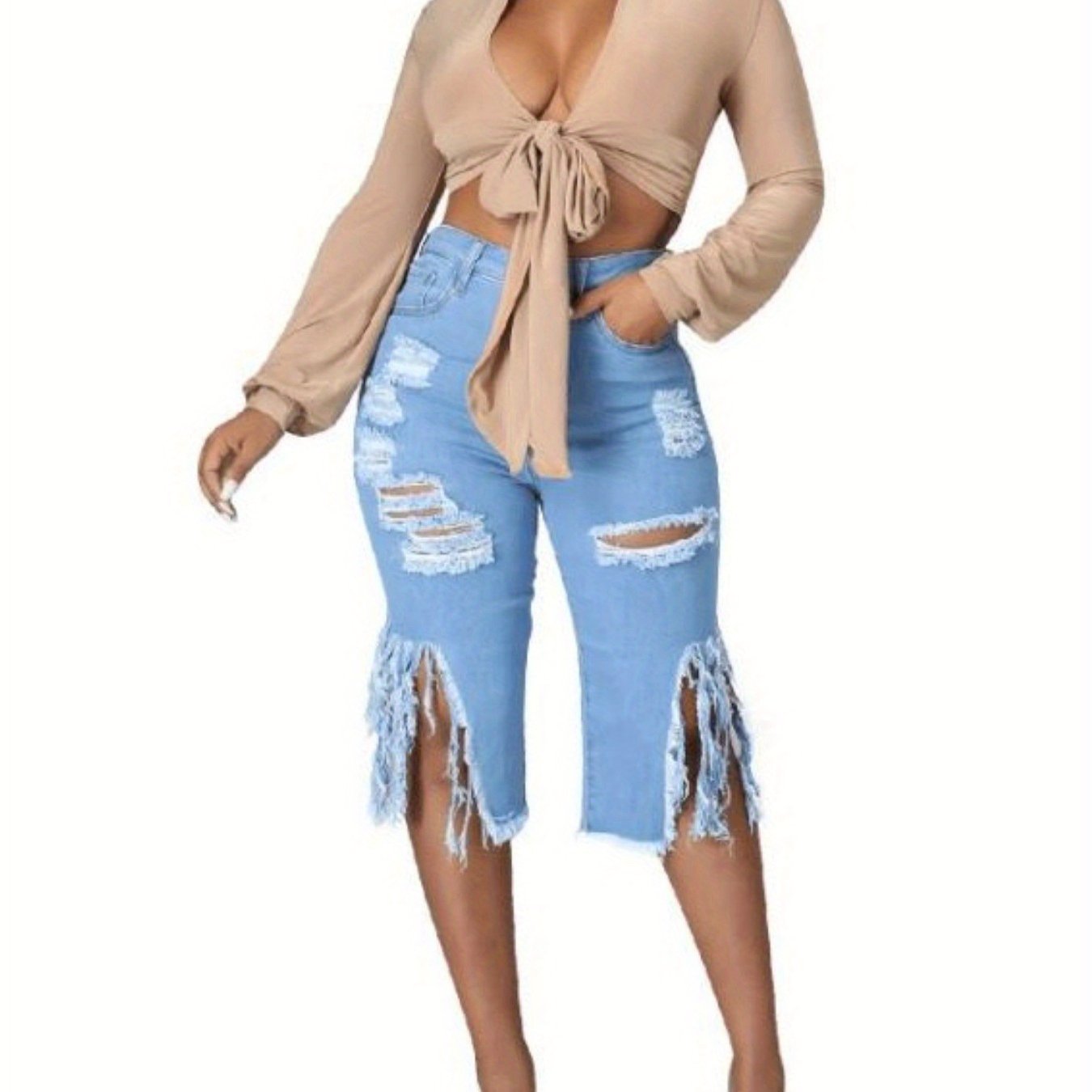 Lemama Denim Shorts