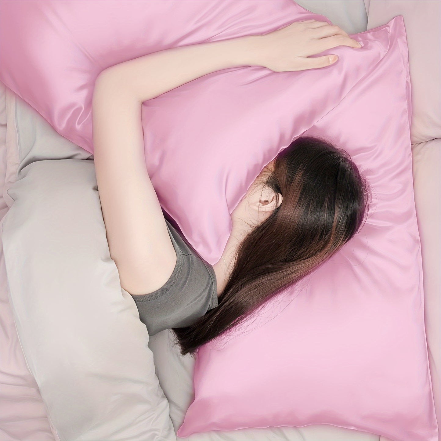 Luxurious Soft 1pc Satin Pillowcase