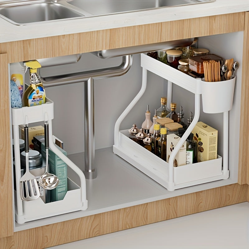 2-Tier Pull-Out Storage Organizer