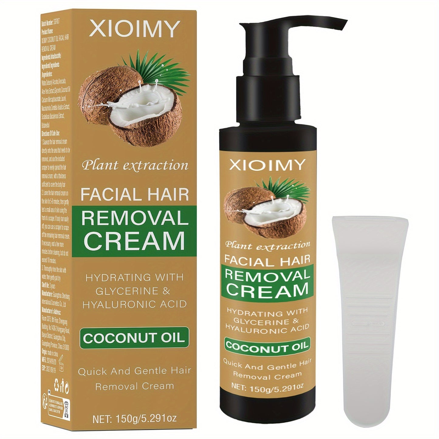 Coconut Powerful Hair Removal Cream