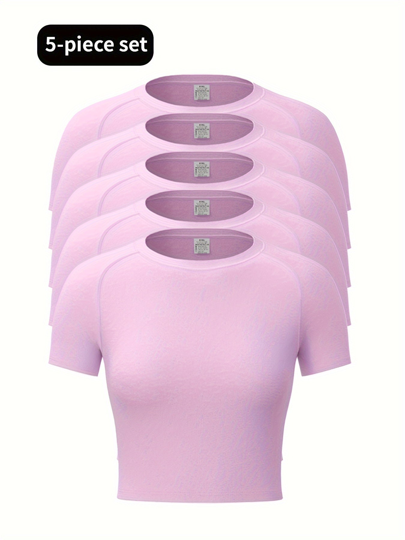 5pcs Chichy4 Crop Top
