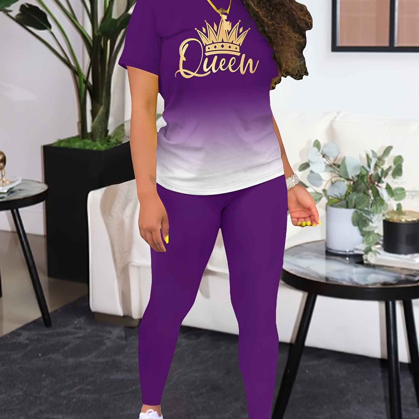 Queen Crown, Gradient Activewear