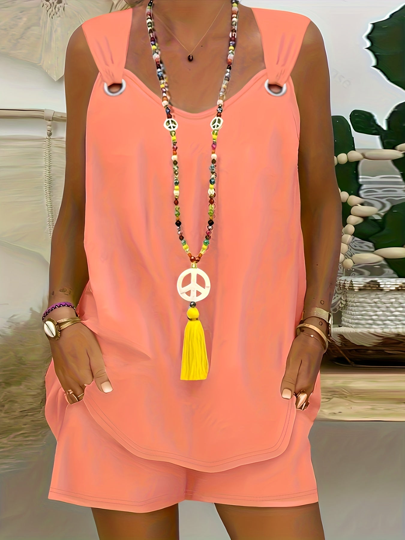 Savannah Solid Two-piece Set