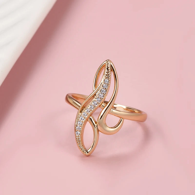 Éléonore White Zircon Rings