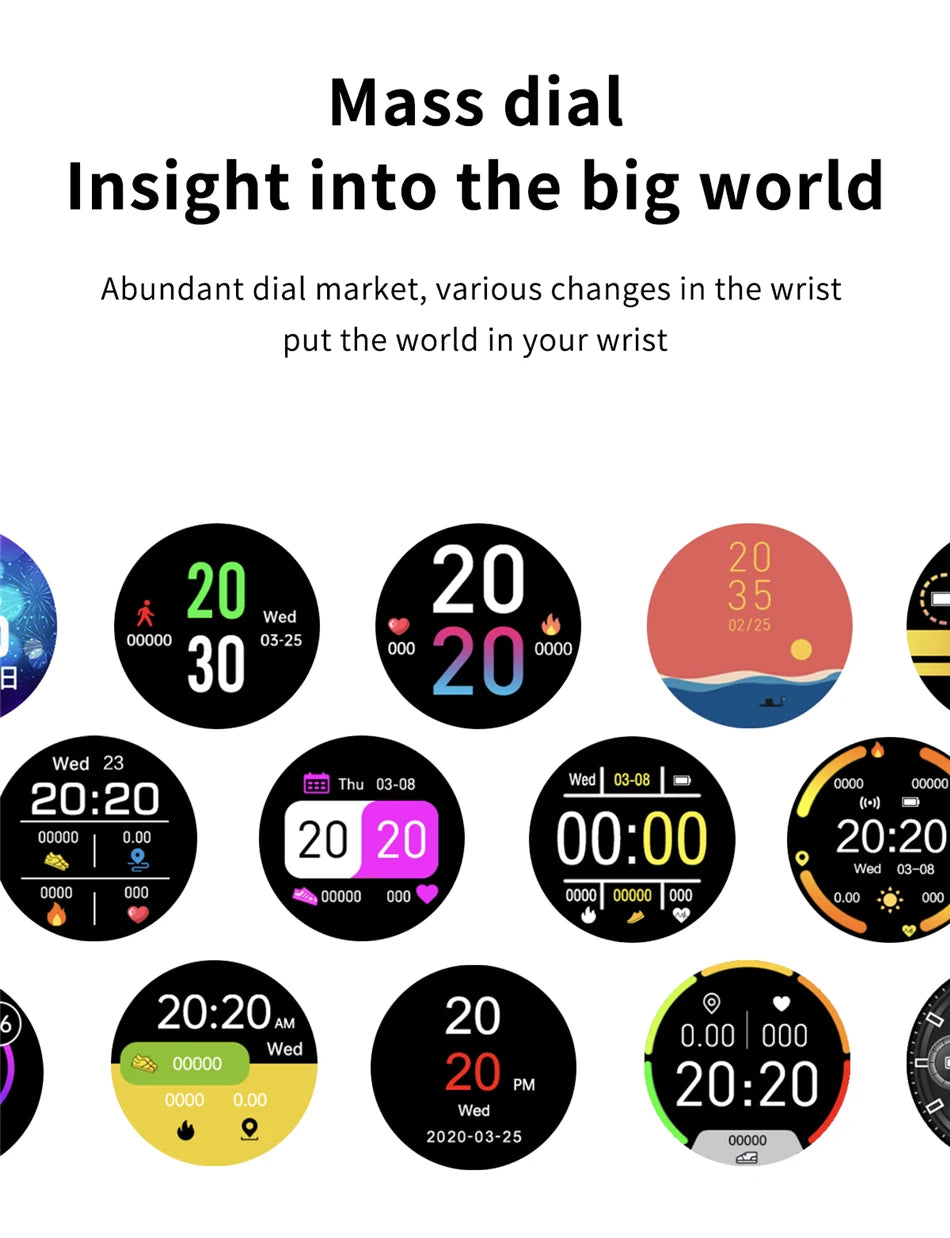 LIGE 2025 Smart watch