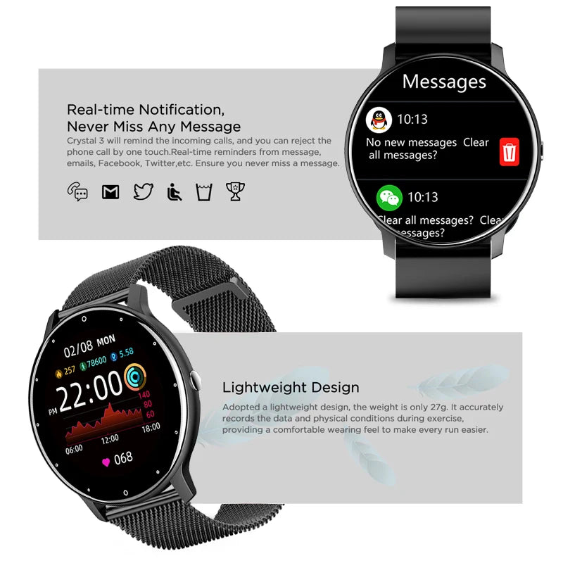 LIGE 2025 Smart watch