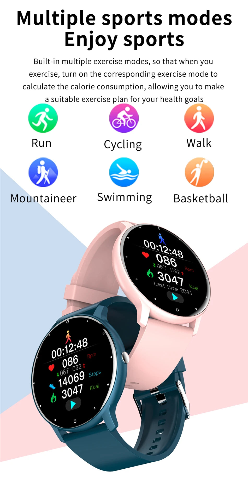 LIGE 2025 Smart watch