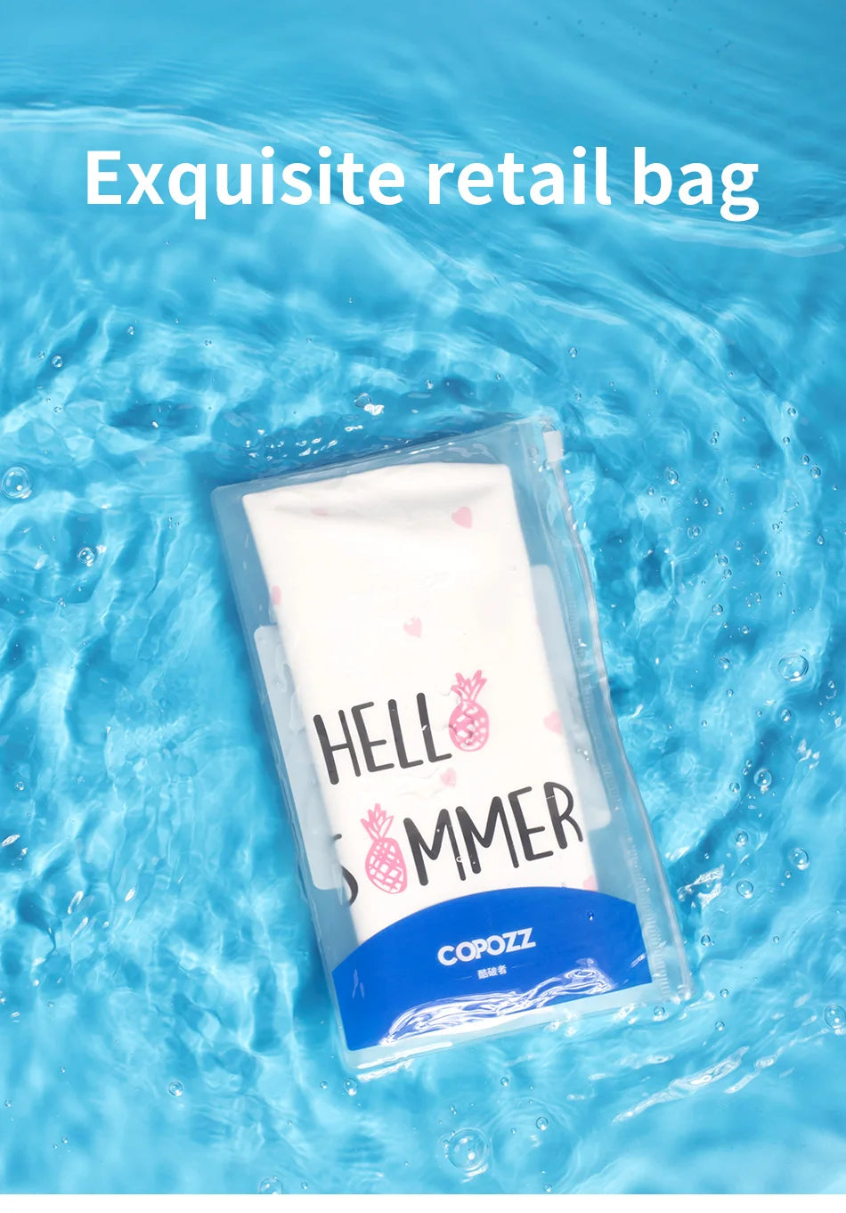 COPOZZ Silicone Swimming Cap
