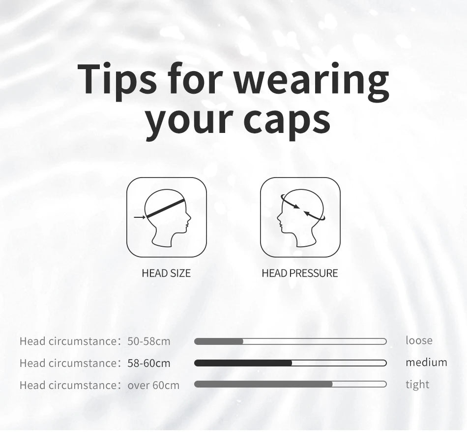 COPOZZ Silicone Swimming Cap