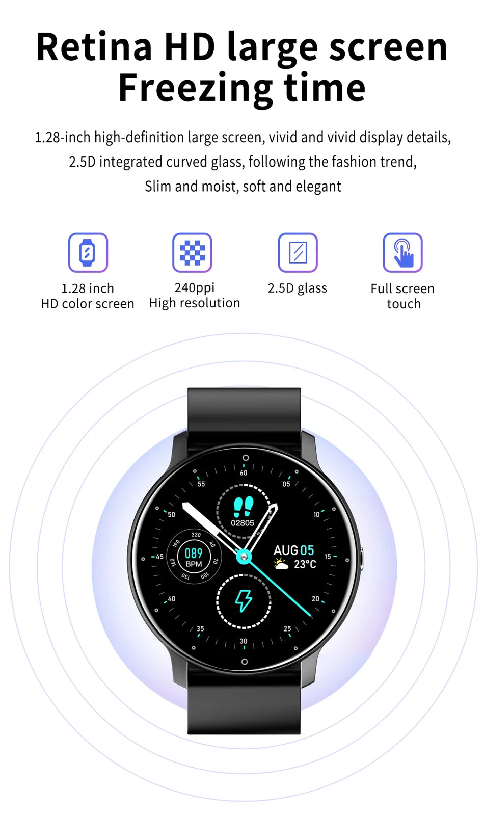 LIGE 2025 Smart watch