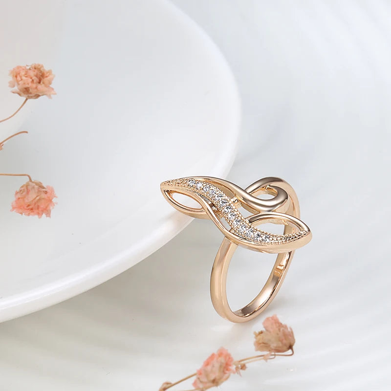 Éléonore White Zircon Rings