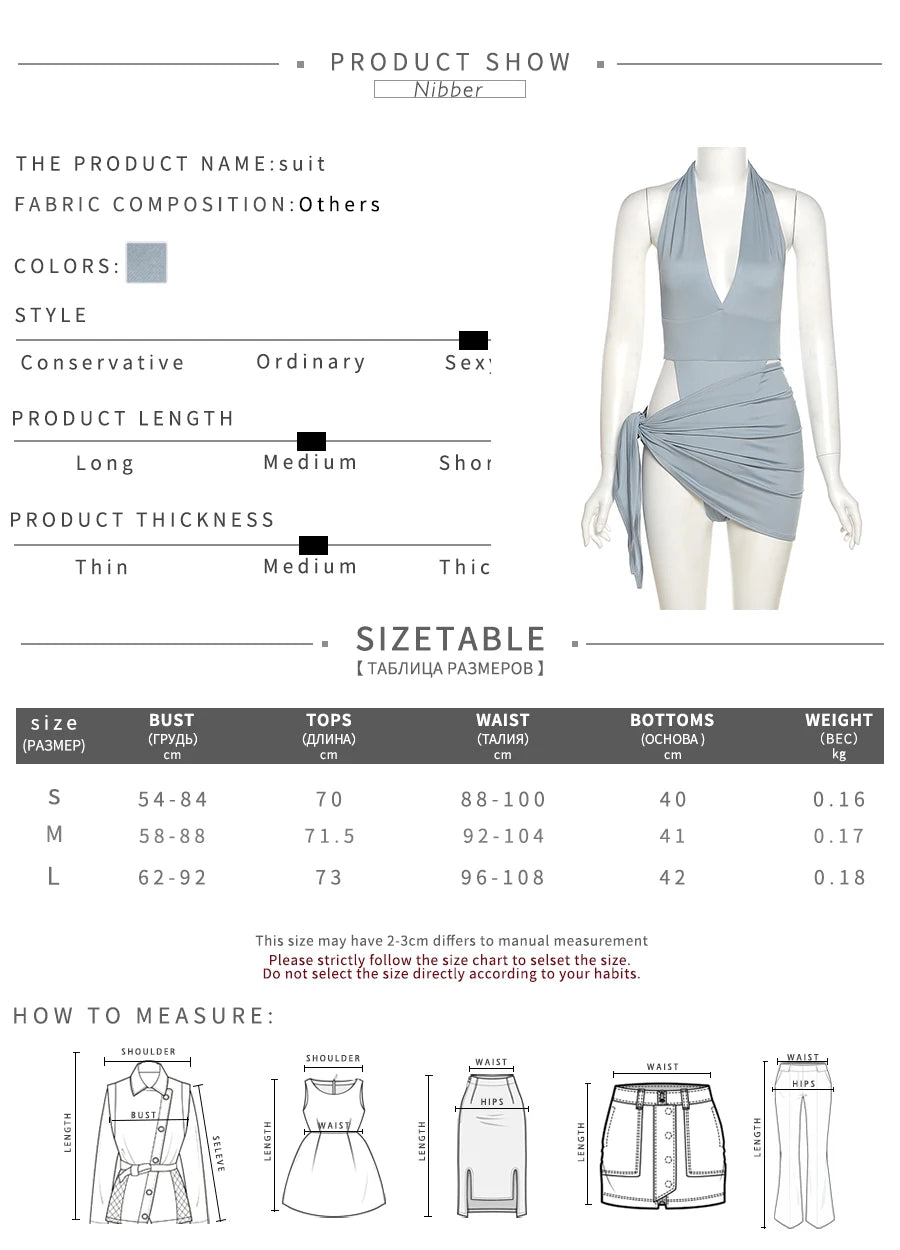 Mixana Bikini Bodysuit