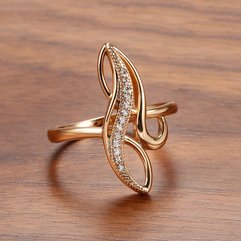 Éléonore White Zircon Rings