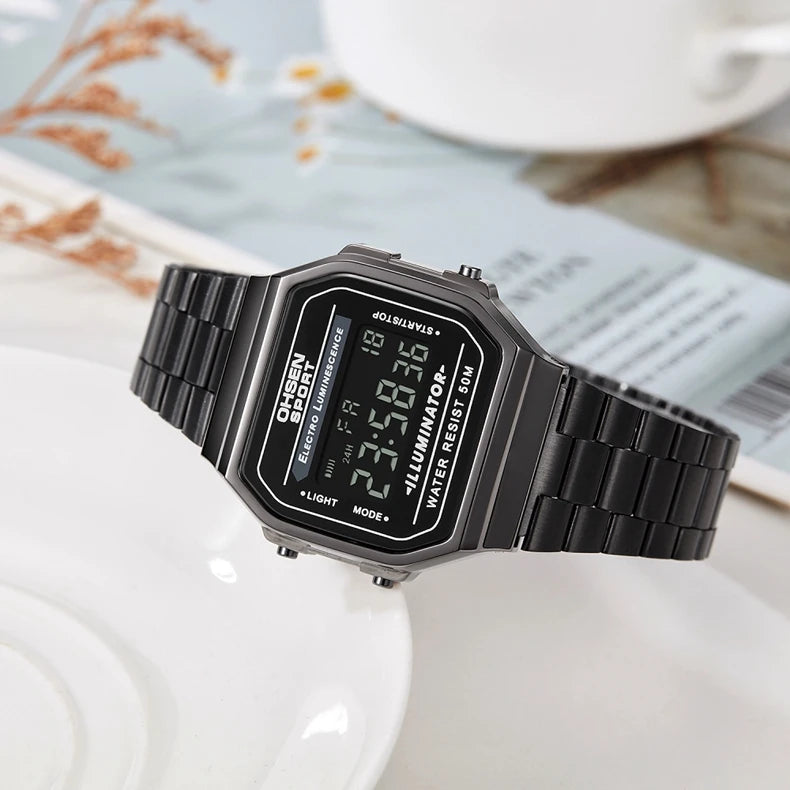 Luxury Gold Ladies Sport Watch