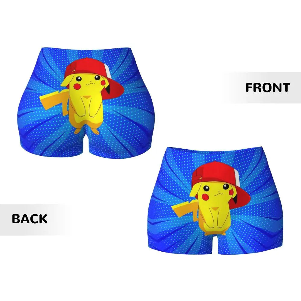 Ghandi Custom Pikachus Yoga Shorts